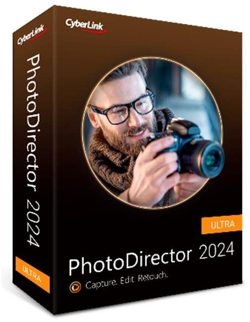 Grafický software CyberLink PhotoDirector 2024 Ultra (elektronická licence)