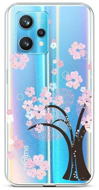 Kryt na mobil TopQ Kryt Realme 9 Pro+ silikon Cherry Tree 73255