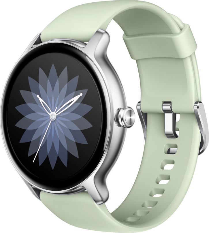 Chytré hodinky WowME Lotus Silver/Green