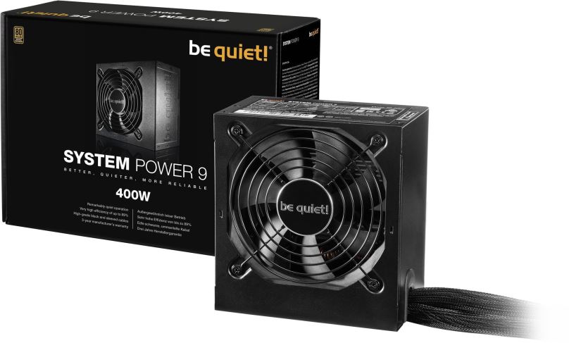 Počítačový zdroj Be quiet! SYSTEM POWER 9 400W