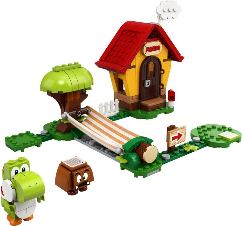 LEGO stavebnice LEGO® Super Mario™ 71367 Mariův dům a Yoshi – rozšiřující set