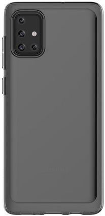 Kryt na mobil Samsung poloprůhledný zadní kryt pro Galaxy A71 černý