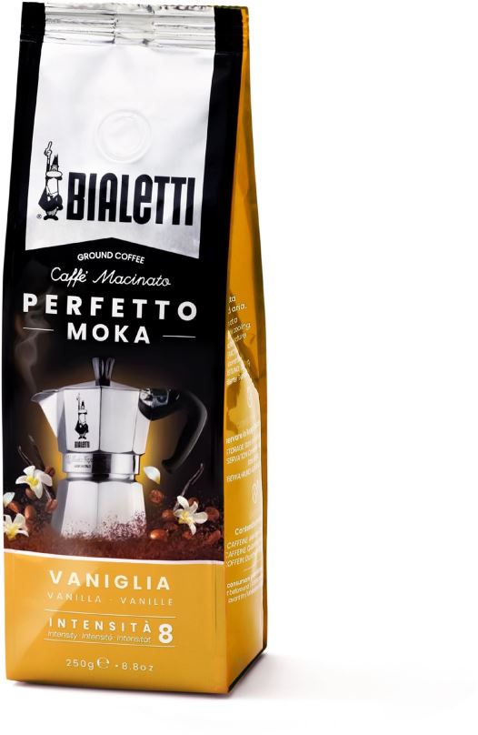 Káva Bialetti Perfetto Moka vanilka 250g