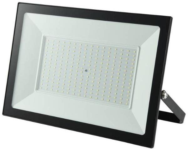LED reflektor AVIDE Ultratenký LED reflektor černý 200 W 16000 lm, denní