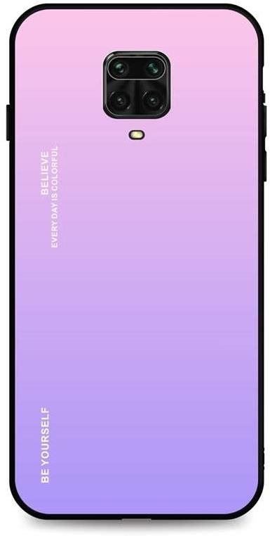 Kryt na mobil TopQ Kryt LUXURY Xiaomi Redmi Note 9 Pro pevný duhový růžový 50022