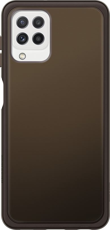 Kryt na mobil Samsung poloprůhledný zadní kryt pro Galaxy A22 LTE černý