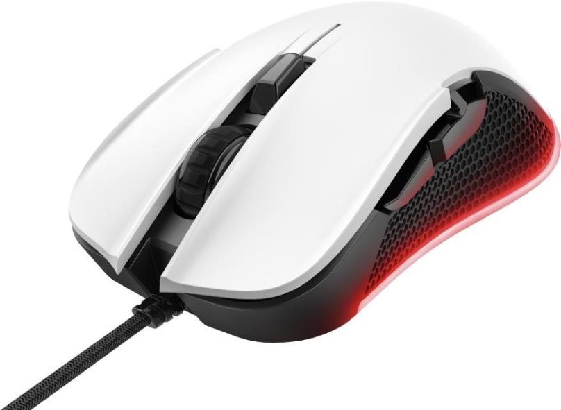 Herní myš Trust GXT 922W Ybar Gaming Mouse, bílá