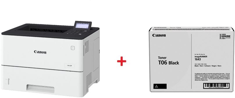Laserová tiskárna Canon i-SENSYS X 1643P + toner T06