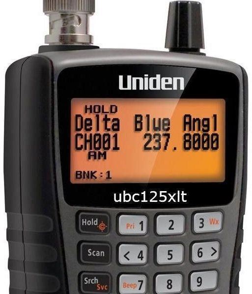 Radiostanice Uniden UBC 125 XLT ruční scanner