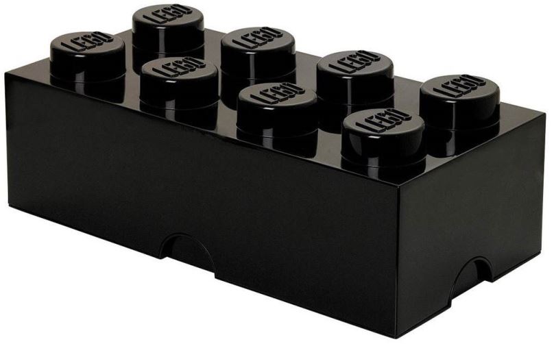 Úložný box LEGO Úložný box 8 250 x 500 x 180 mm - černá