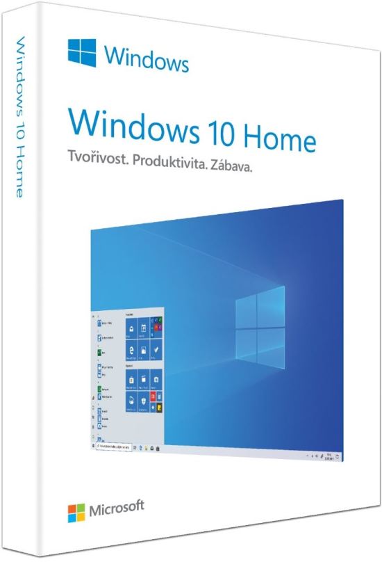 Operační systém Microsoft Windows 10 Home CZ (FPP)