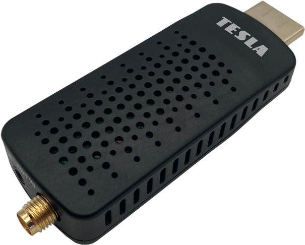 Set-top box TESLA TE-222 Dongle, DVB-T2 přijímač, H.265 (HEVC)