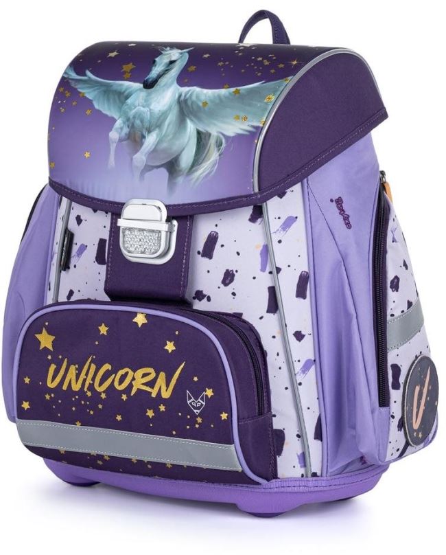 Aktovka Karton P+P - Školní batoh Premium Unicorn-pegas