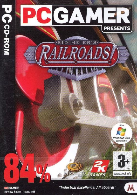 Hra na PC 2K Games Sid Meiers Railroads (PC)