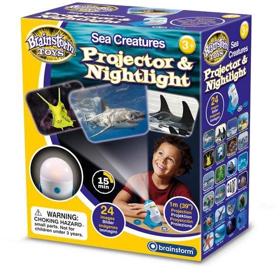 Dětský projektor Brainstorm Toys Mořský projektor a noční světlo