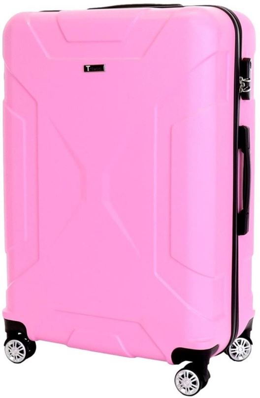 Cestovní kufr T-class® Cestovní kufr VT21121, růžová, XL