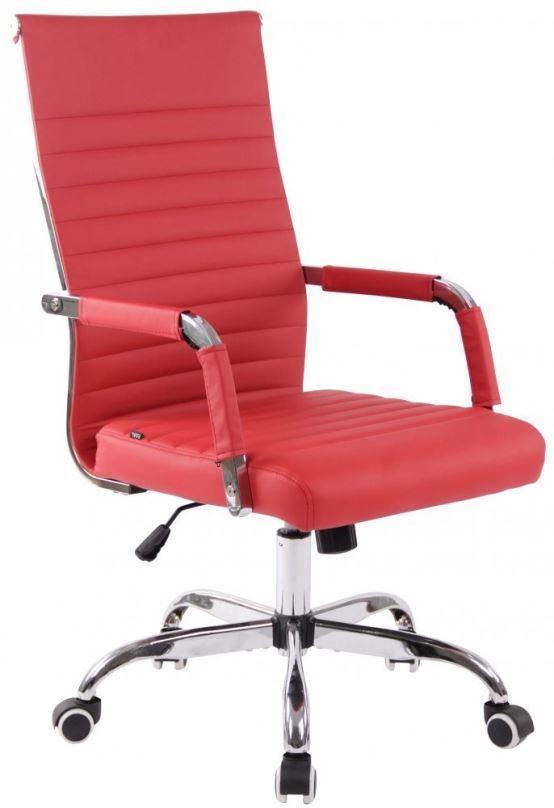 Kancelářská židle BHM GERMANY Amado červená