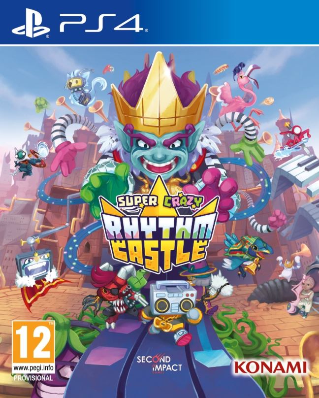 Hra na konzoli Super Crazy Rhythm Castle - PS4