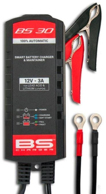 Nabíječka akumulátorů BS-BATTERY Smart BS30, 12 V, 3 A