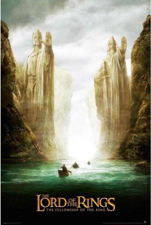 Plakát The Lord Of The Rings - Pán prstenů - Argonath - plakát