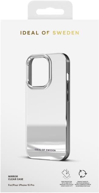 Kryt na mobil iDeal Of Sweden Ochranný kryt Clear Case pro iPhone 15 Pro Mirror