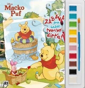 Omalovánky Omalovánka s barvami Medvídek Pú: Zábava pro každé tvořivé dítě!
