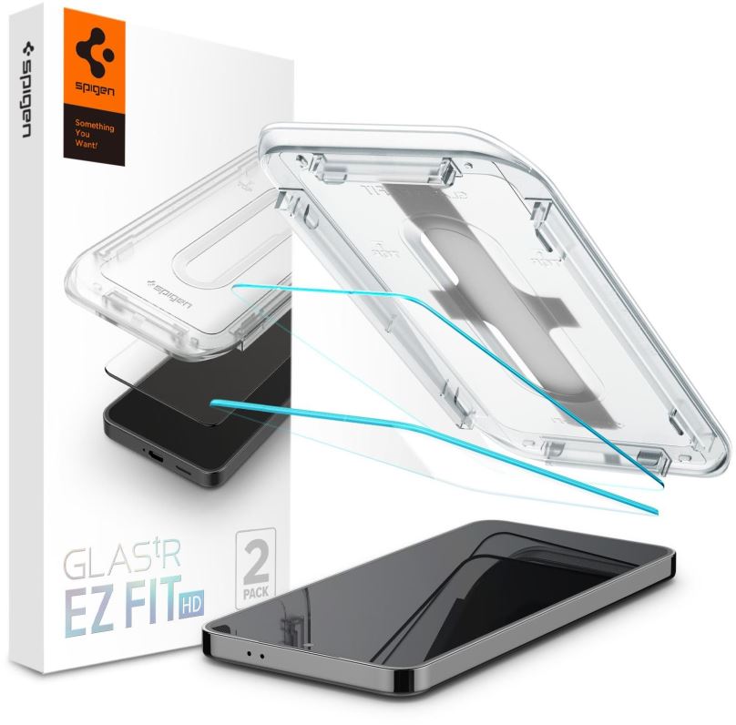 Ochranné sklo Spigen Glass tR EZ Fit HD Transparency 2 Pack Samsung Galaxy S24+