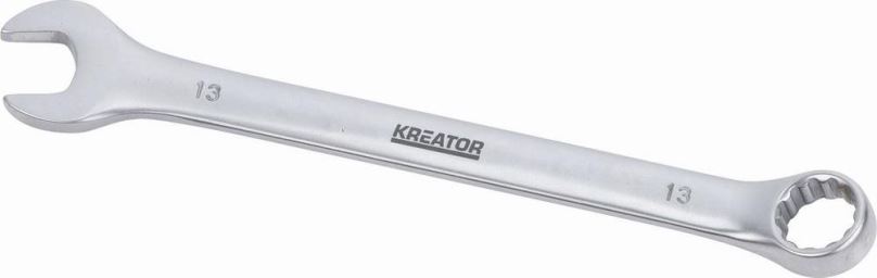 Očkoplochý klíč Kreator KRT501208 Oboustranný klíč očko/otevřený 13 170mm
