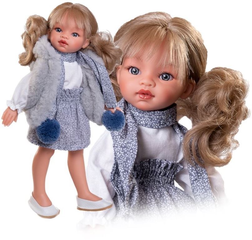 Panenka Antonio Juan 25297 Emily - realistická panenka s celovinylovým tělem - 33 cm
