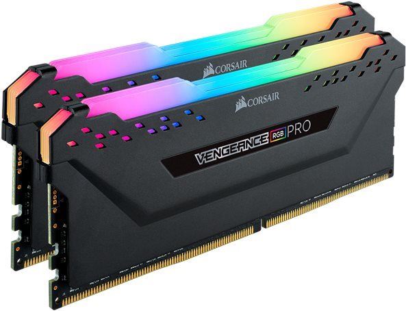 Operační paměť Corsair 32GB KIT DDR4 3200MHz CL16 Vengeance RGB PRO černá