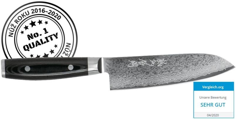Kuchyňský nůž YAXELL RAN Plus 69 Santoku nůž 165mm