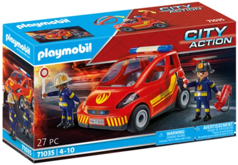 Stavebnice Playmobil 71035 Malé hasičské auto