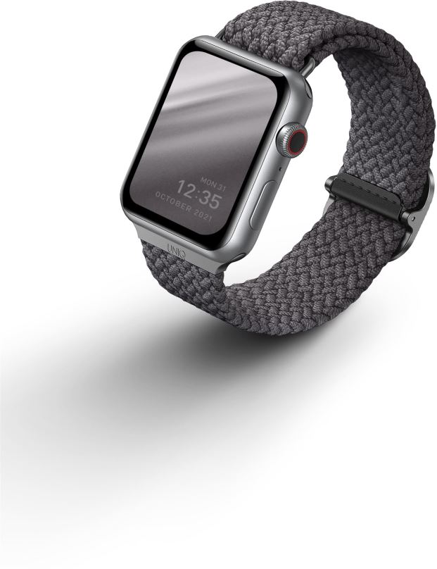 Řemínek Uniq Aspen Braided řemínek pro Apple Watch 44/42mm šedý