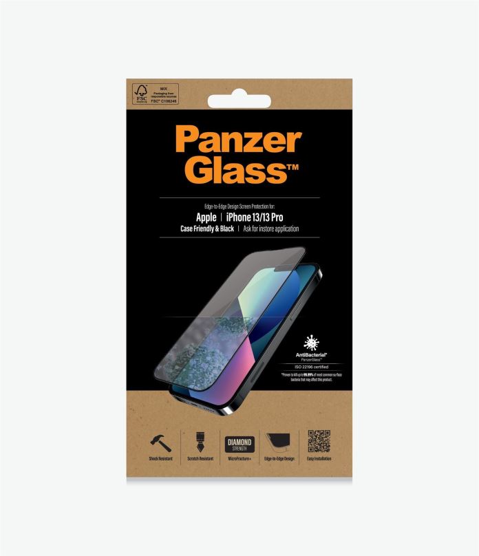 Ochranné sklo PanzerGlass Apple iPhone 13/13 Pro