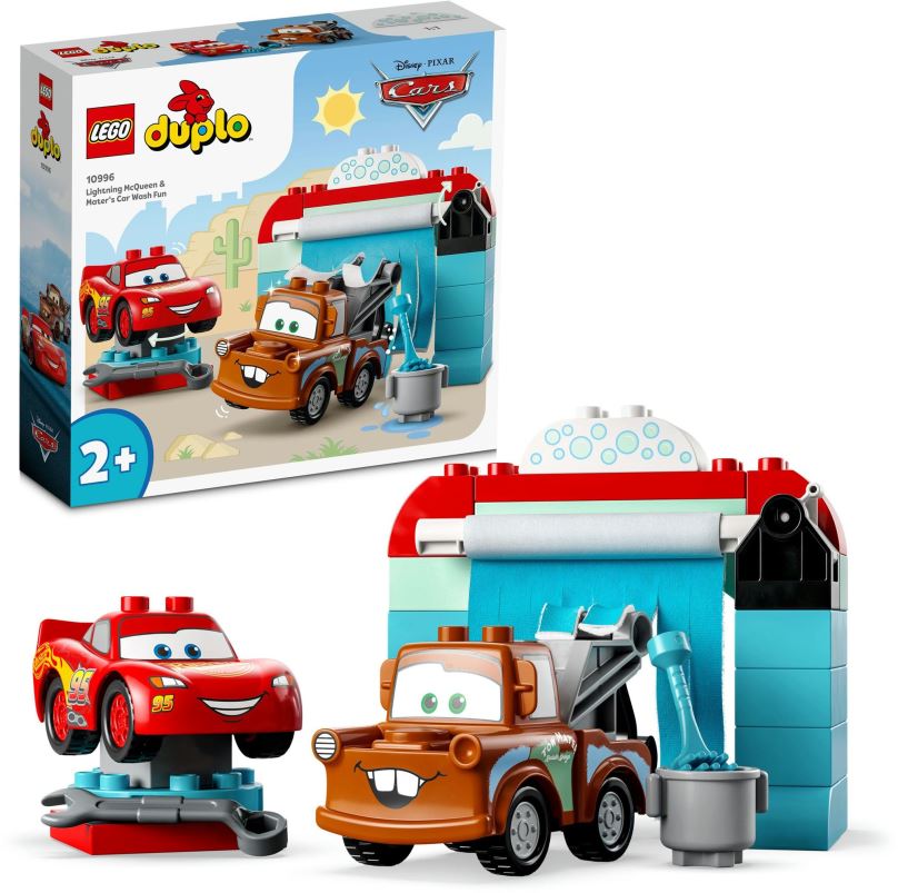 LEGO stavebnice LEGO® DUPLO® - Disney 10996 Na myčce s Bleskem McQueenem a Burákem