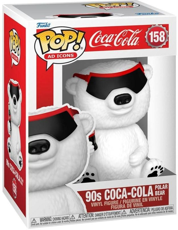 Funko POP Ad Icons: Coca-Cola- Polar Bear(90s)