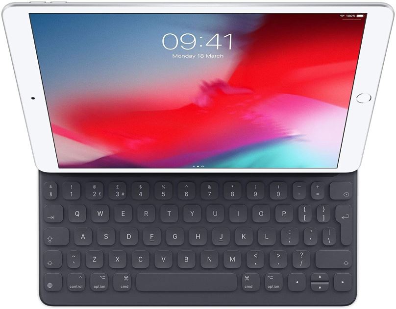 Pouzdro na tablet s klávesnicí Apple Smart Keyboard iPad 10.2" 2019 a iPad Air 2019 - EN Int.