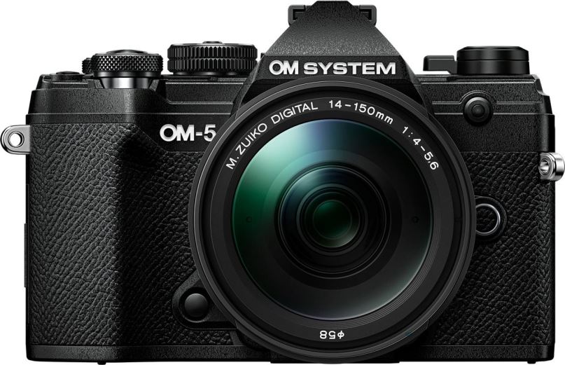 Digitální fotoaparát OM SYSTEM OM-5 + ED 14-150 mm f/4,0-5,6 II EZ černý