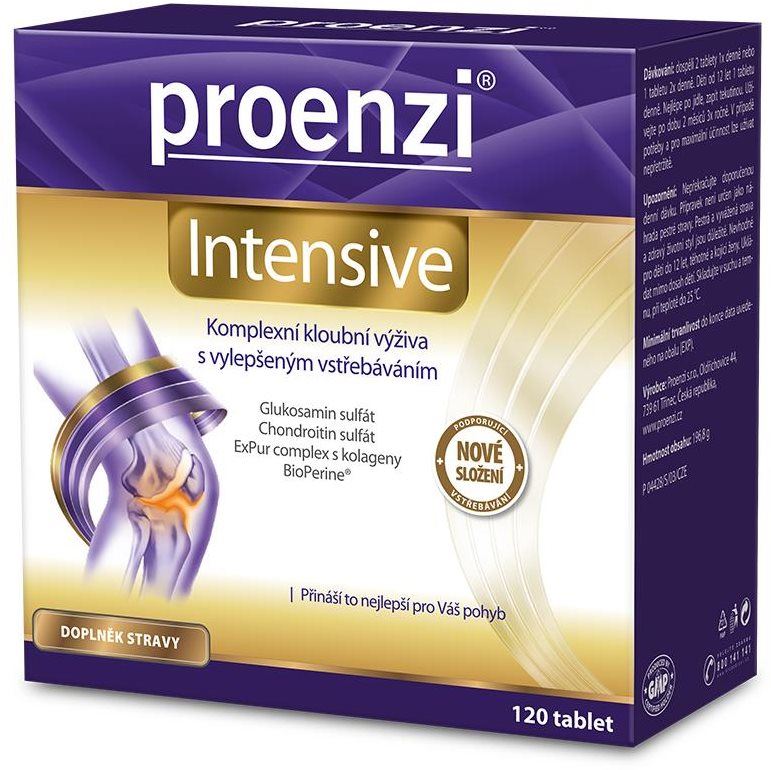 Kloubní výživa Proenzi® Intensive 120 tbl
