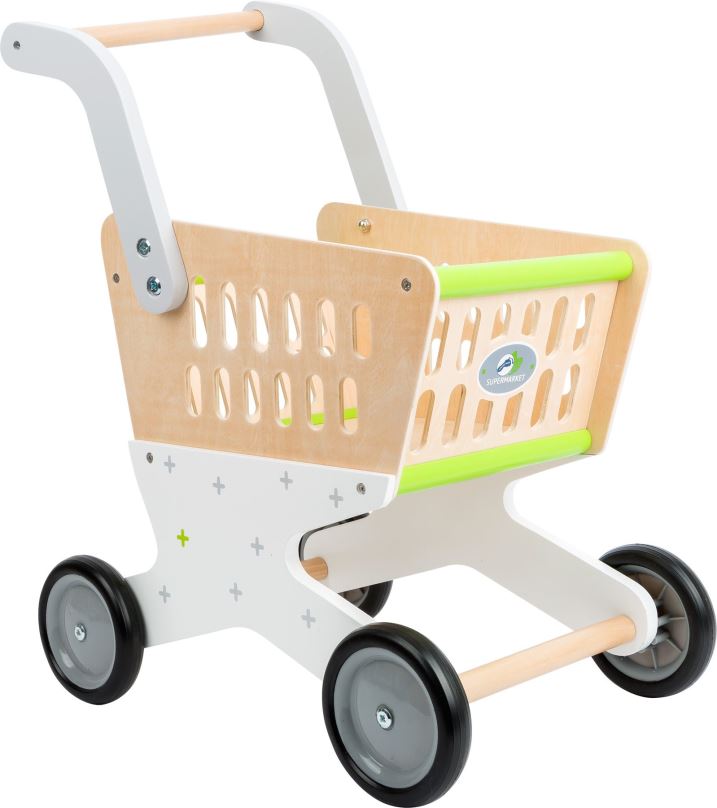 Dětský nákupní košík Small Foot Nákupní vozík Trend