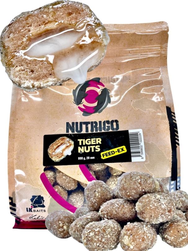 LK Baits Nástraha Nutrigo FEED-EX Tiger Nuts 800g 20mm