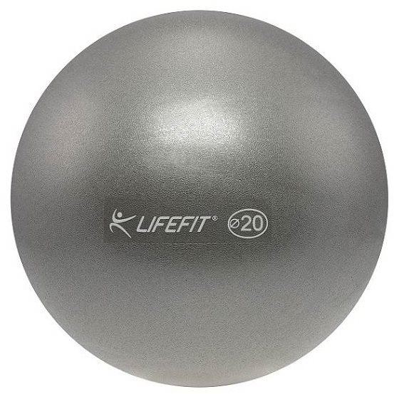 Overball Lifefit overball 20cm, stříbrný