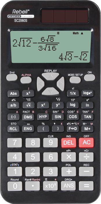 Kalkulačka REBELL SC2060S černá