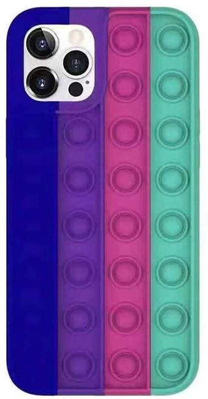 Kryt na mobil Pop It silikonový kryt na iPhone 11 Pro, multicolor