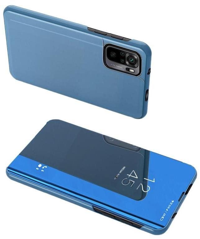 Pouzdro na mobil Clear View knížkové pouzdro na Xiaomi Mi 11, modré