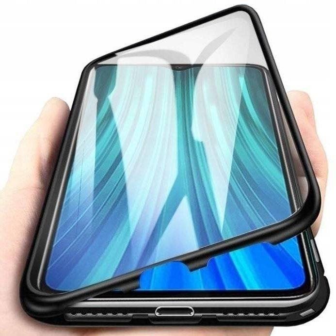 Pouzdro na mobil MG Magnetic Full Body Glass pro Samsung Galaxy S23 Ultra, černé