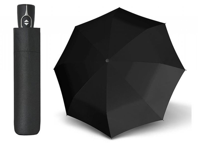 Deštník DOPPLER Magic Fiber černý plně automatický
