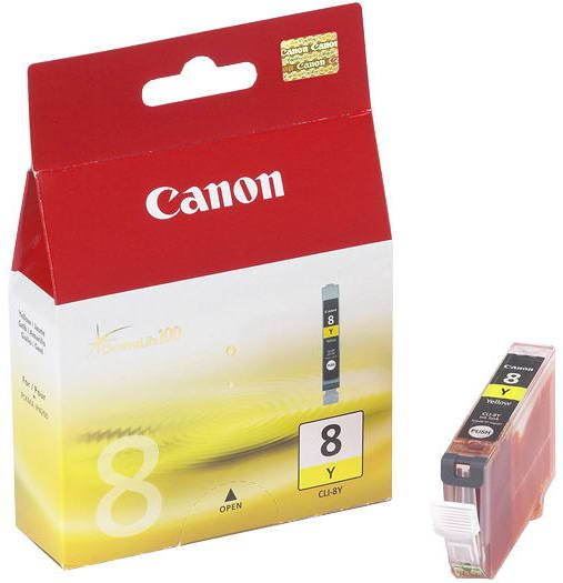 Cartridge Canon CLI-8Y žlutá