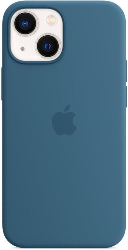 Kryt na mobil Apple iPhone 13 mini Silikonový kryt s MagSafe ledňáčkově modrý