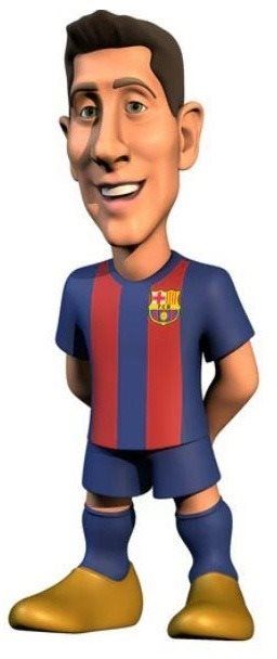 Figurka MINIX Football: FC Barcelona - Lewandowski